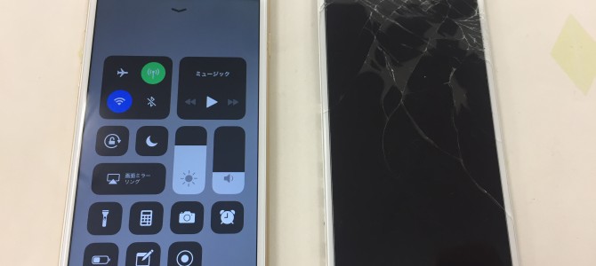 ◆加古郡稲美町よりiPhone6 ガラス割れ -2018 9/8-