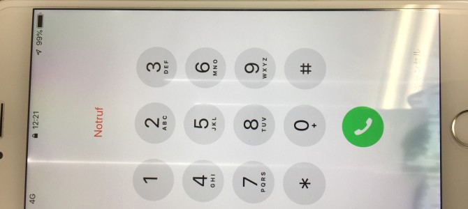 ◆加古川市よりiPhone6 Plus 水濡れ→液晶交換 -2018 9/30-
