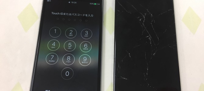 ◆加古川市よりiPhone6 ガラス割れ -2018 9/23-