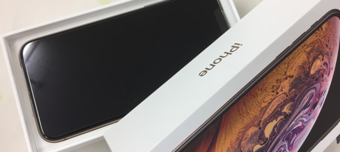 ◆加古川市よりiPhone XS 新品未使用品買取 -2018 11/25-