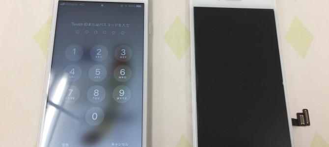 ◆高砂市よりiPhone8 タッチパネル不良 -2018 11/24-