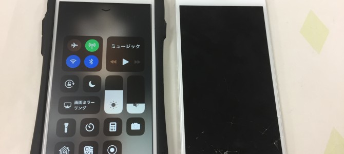 ◆加古川市よりiPhone6s ガラス割れ -2018 11/24-
