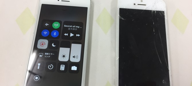 ◆加古郡稲美町よりiPhone SE 液晶不良 -2018 11/28-