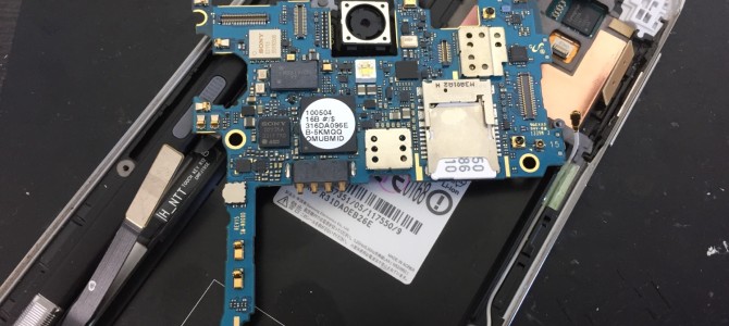 ◆加古川市よりGalaxy Note3 液晶不良 -2018 12/31-