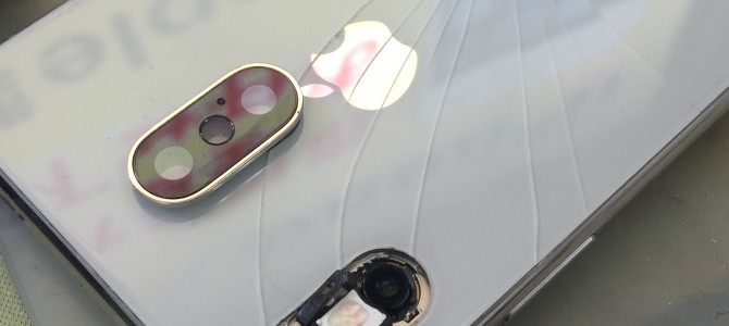◆加古川市よりiPhone X フレーム修正 -2018 12/22-