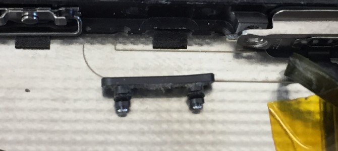 ◆西脇市よりiPhone8 Plus ボリュームボタン不良 -2019 1/18-