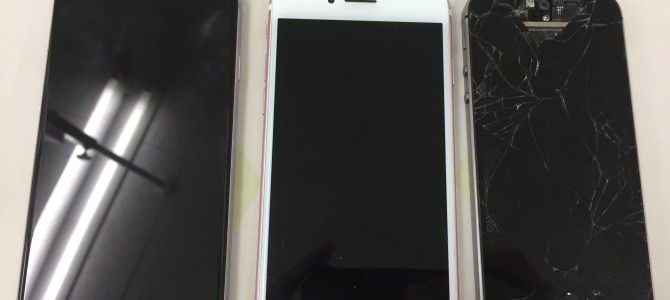 ◆加古川市よりiPhone7,6,5s 破損品3台買取 -2019 1/29-