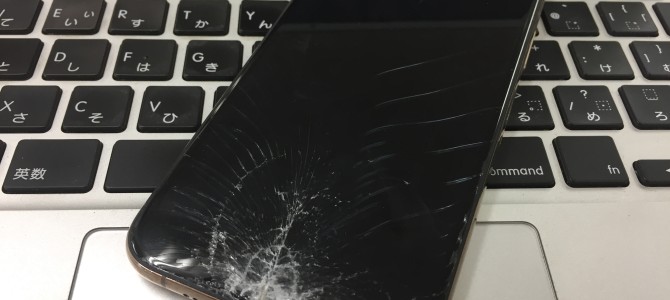 ◆姫路市よりiPhone XS 破損端末からのデータ復旧 -2019 2/4-
