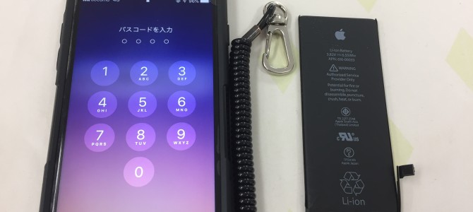 ◆加古川市よりiPhone6s バッテリー交換 -2019 4/18-