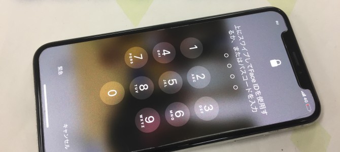 ◆明石市よりiPhone X 起動不良→データ復旧 -2019 4/12-