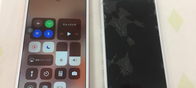◆加古川市よりiPhone6s Plus ガラス割れ -2019 4/27-