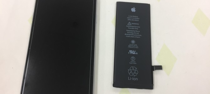 ◆加古川市よりiPhone6s バッテリー交換 -2019 4/8-