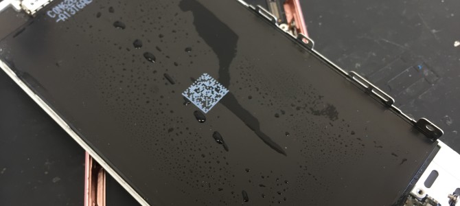 ◆加古川市よりiPhone SE 水没修理 -2019 5/4-