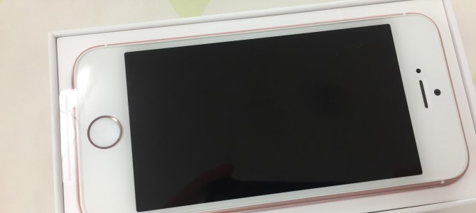 ◆加古川市よりiPhone SE 新品未使用買取 -2019 5/2-