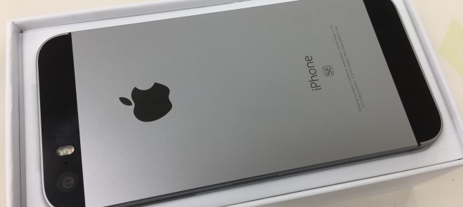 ◆加古川市よりiPhone SE 中古品買取 -2019 6/6-