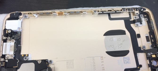 ◆加古郡稲美町よりiPhone6s ガラス割れ、マナースイッチ不良 -2019 6/13-