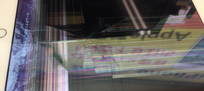 ◆加古川市より2017年モデル iPad5 液晶不良 -2019 6/29-