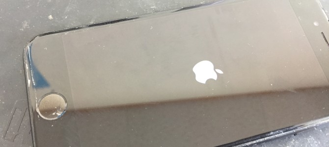 ◆加古川市よりiPhone7 ホームボタン破損による起動不良 -2019 7/5-