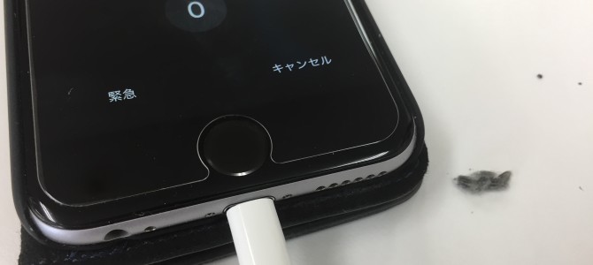 ◆加古川市よりiPhone6 充電不良→無料クリーニング -2019 9/30-