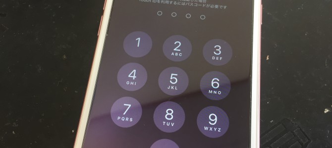 ◆加古川市よりiPhone6s 液晶不良→基板修理 -2019 9/23-
