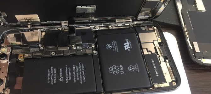 ◆加古川市よりiPhone X 液晶不良→データ移行 -2019 10/5-