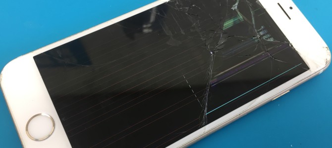 ◆大阪府よりiPhone6s ガラス割れ、液晶不良 -2019 10/13-