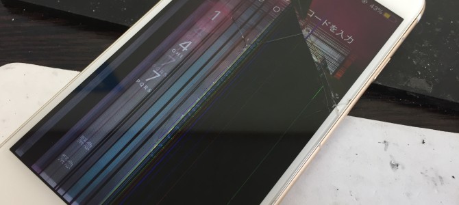 ◆加古川市よりiPhone6s ガラス割れ、液晶不良 -2019 12/24-