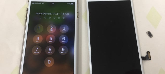 ◆加古川市よりiPhone7 自己分解失敗 -2020 1/18-