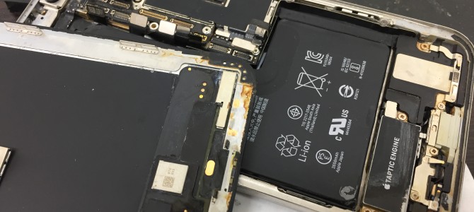 ◆加古川市よりiPhone XS 水没データ復旧-2020 2/25-