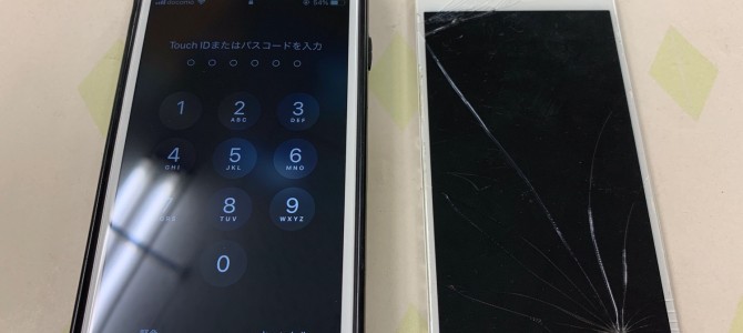 ◆加古川市よりiPhone6s ガラス割れ、液晶不良 -2020 2/23-