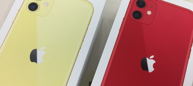 ◆加古川市よりiPhone11 2台 新品未使用買取 -2020 3/1-