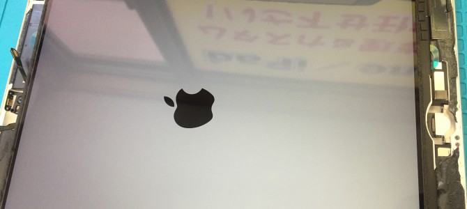 ◆高砂市よりiPad6世代 起動不可→バッテリー交換 -2020 5/17-