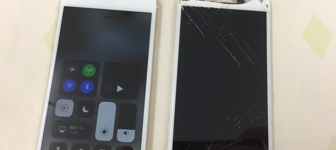 ◆加古川市よりiPhone6 ガラス割れ/液晶不良 -2020 6/5-