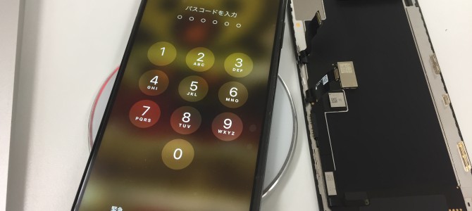 ◆高砂市よりiPhone XS MAX 破損端末からのデータ取り出し -2020 7/4-