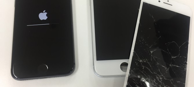 ◆加古川市よりiPhone8 画面破損→データ取り出し -2020 7/19-