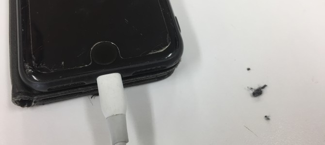 ◆加古川市よりiPhone8 充電不良→無料クリーニング -2020 7/23-