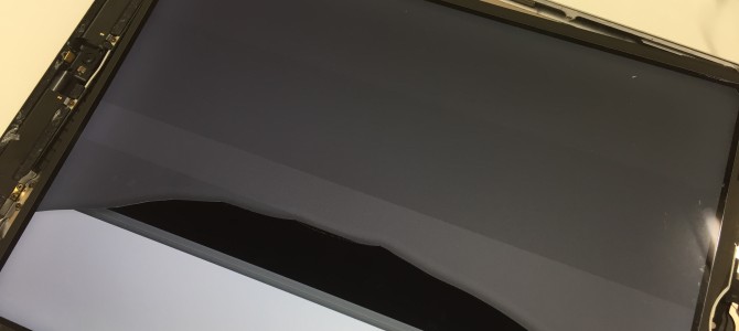 ◆三田市よりiPad6世代 自己分解失敗 -2020 8/10-