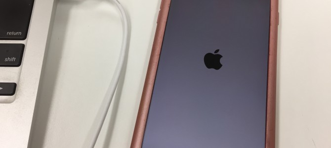 ◆加古川市よりiPhone7 Plus 起動不良 -2020 11/10-
