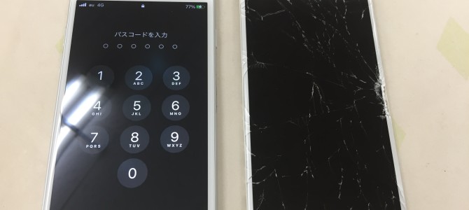 ◆加古川市よりiPhone6s ガラス割れ/表示不良 -2020 11/9-