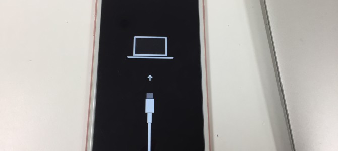 ◆加古川市よりiPhone6s リカバリーモード復旧 -2020 11/3-