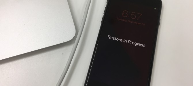 ◆加古川市よりiPhone7 起動不可端末からのデータ復旧 -2020 12/29-