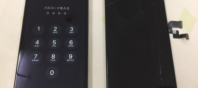 ◆加古川市よりiPhone X ガラス割れ/タッチ不良 -2020 12/29-