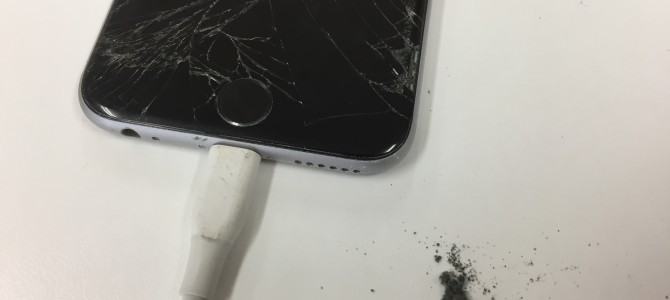 ◆加古川市よりiPhone6s 充電不良→無料クリーニング -2021 4/18-