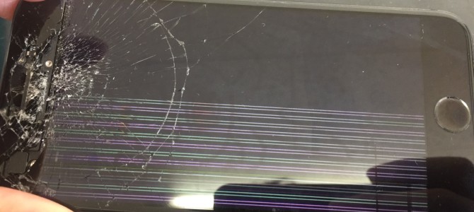 ◆加古郡播磨町よりiPhone8 ガラス割れ/液晶不良 -2021 5/9