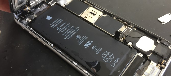 ◆加古川市よりiPhone6s 水没 -2021 5/8-