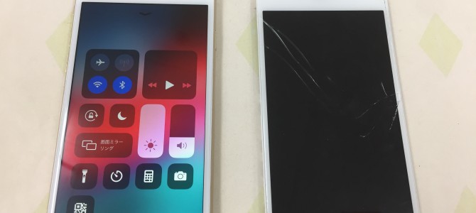 ◆加古川市よりiPhone6 ガラス割れ -2021 6/2