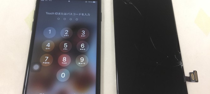 ◆加古川市よりiPhone SE2 ガラス割れ -2021 8/8