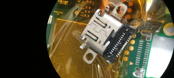 ◆姫路市より任天堂Switch Lite 起動不可→充電コネクター交換 -2022 1/19-