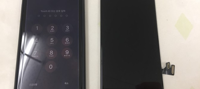 ◆高砂市よりiPhone SE2 液晶不良 -2022 1/10