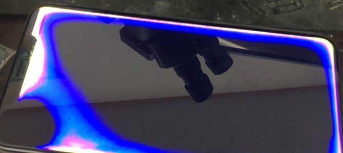 ◆明石市よりiPhone XS MAX 表示不良 -2022 2/1